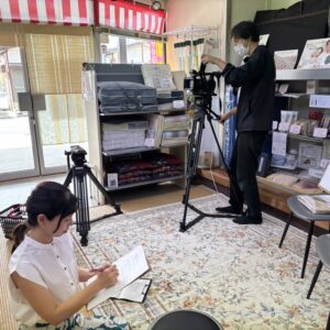 東近江ケーブルテレビの取材を受けました